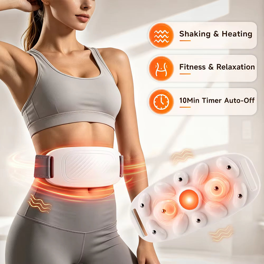 Electric Bian Stone Abdominal Massager & Fat Burner