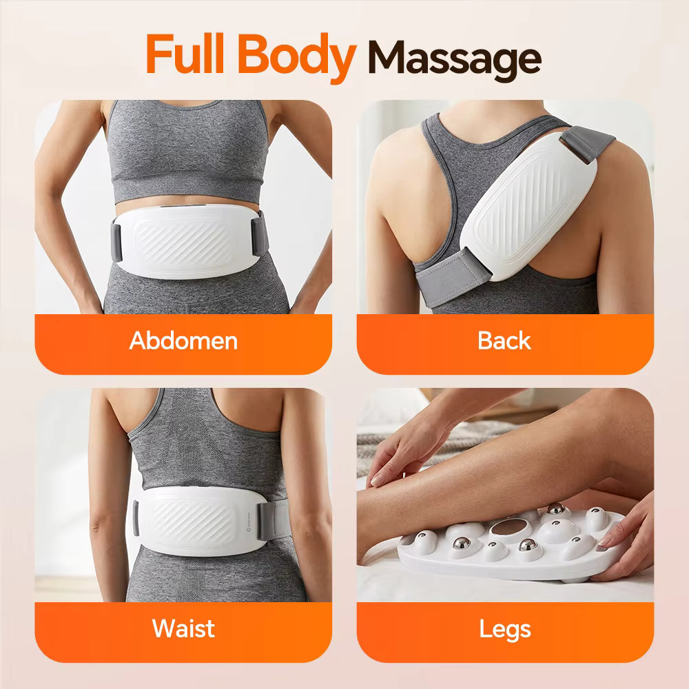 Electric Bian Stone Abdominal Massager & Fat Burner